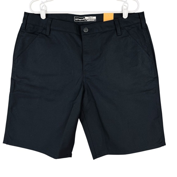 Carhartt Pants - NWT Carhartt Women's Rugged Flex Canvas Utility Work Black Shorts Size 16 Casual